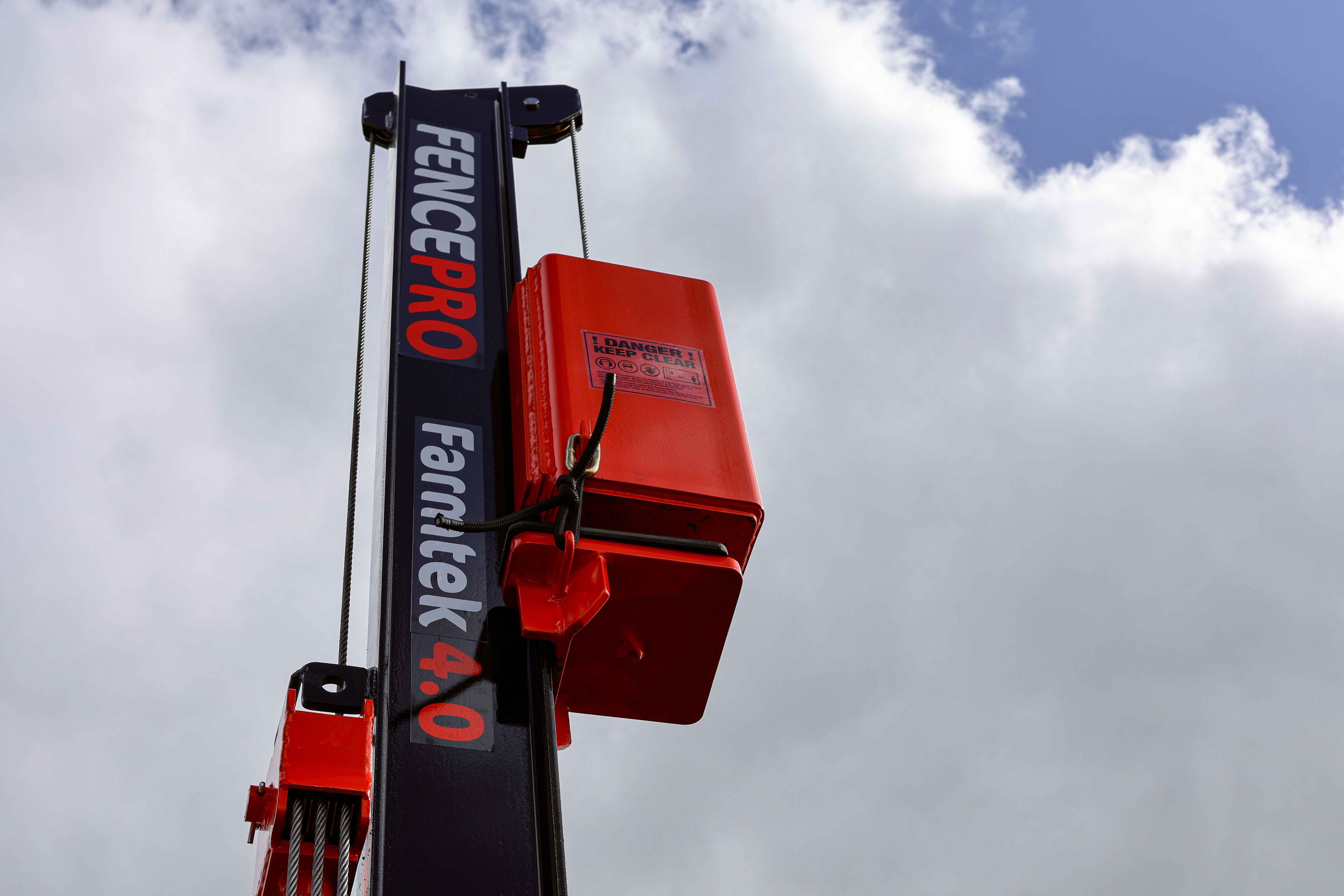 FencePro Farmtek post driver postcap assembly